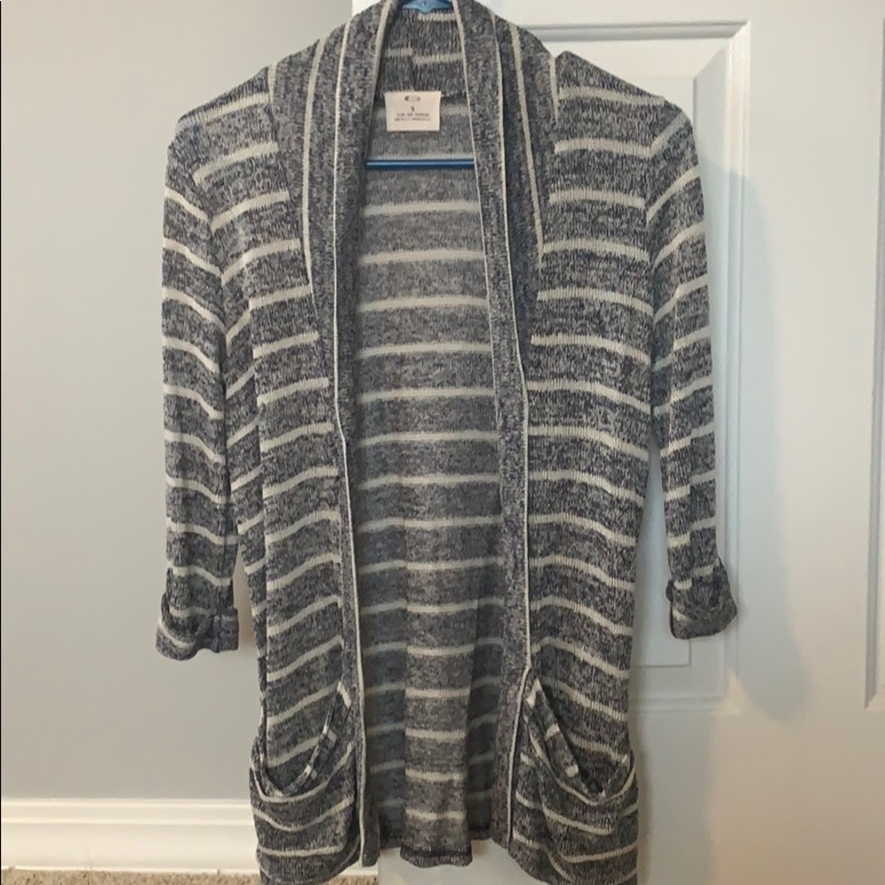 Urban outfitters cardigan blue and off white - Picture 1 of 1